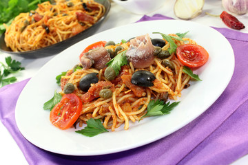Spaghetti alla Puttanesca