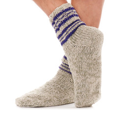 Knitted socks