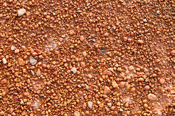 Red gravel
