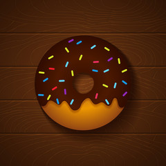chocolate donut