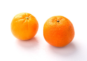 Orange isolated on white background