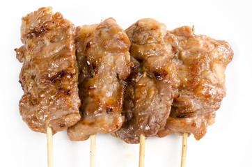 Grilled pork