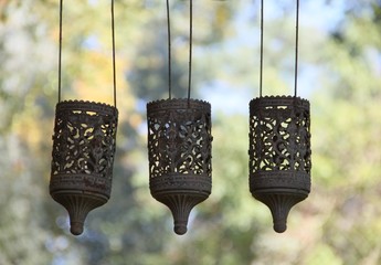 Asiatische Windlichter