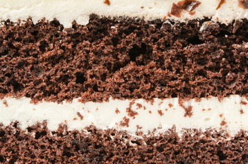 Close up Chocolate cake