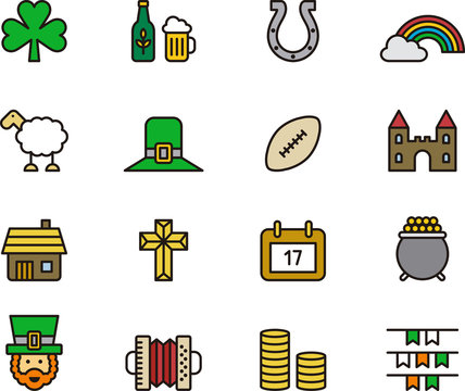 Ireland icons