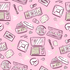 Beauty products. Cosmetics.