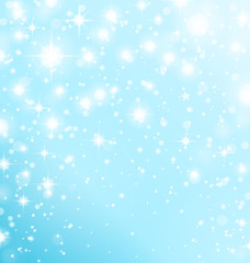 Fototapeta na wymiar Winter Schnee Hintergrund blau