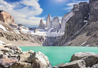 Torres del Paine mountains, Patagonia, Chile