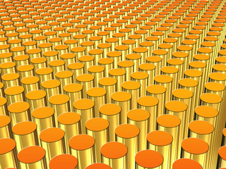 Fototapeta premium Rods of gold