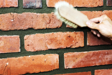 Jointing exposed brickwork