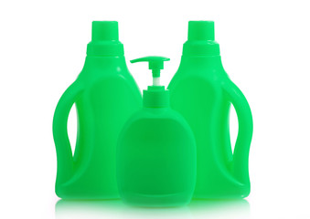 plastic bottles