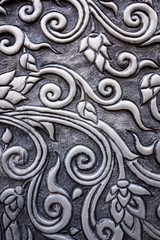 Silver Thai pattern