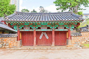 Confucian shrine-school Dongnae Hyanggyo in Busan, Korea