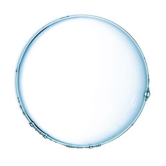 Soap bubble isolated