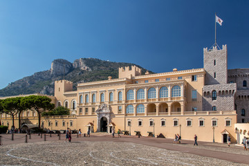 Palais de Monaco - obrazy, fototapety, plakaty