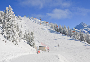 Ski resort Schladming . Austria
