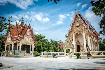 Fototapeta na wymiar Thai temple