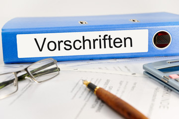 Vorschriften