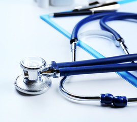 Stethoscope close up