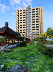 Obraz premium 建物