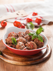 Minced meat bal