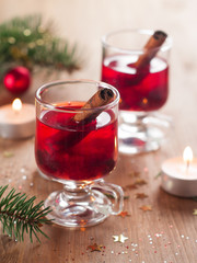 Hot tea or mulled wine