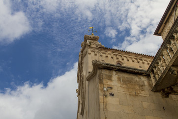 Fototapeta na wymiar Cathedral of St Mark at Korcula island, Croatia