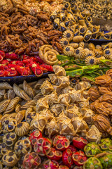 Sweets on the moroccan market