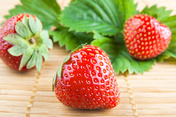 Fresh strawberries