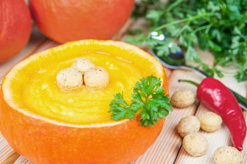 Pumpkin soup