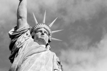 Obraz premium Statue liberté Paris