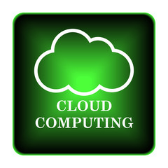 Cloud computing icon