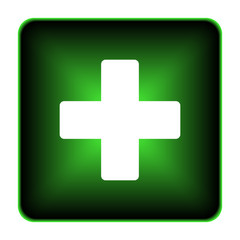 Medical cross icon