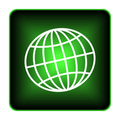 Obraz premium Globe icon