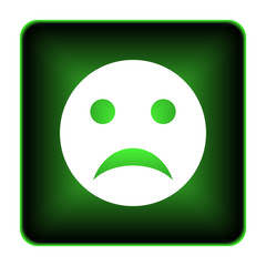 Sad smiley icon