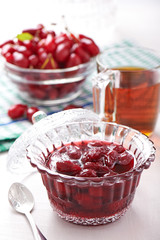 Confiture from fruits of cornel