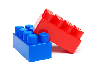Plastic building blocks