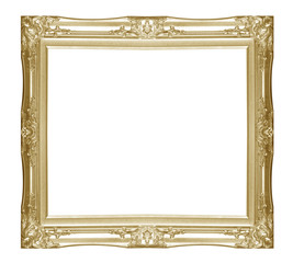 Gold  picture frame