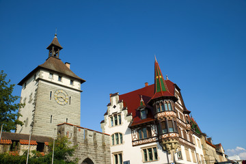 Obraz premium Schnetztor - Altstadt - Konstanz - Bodensee