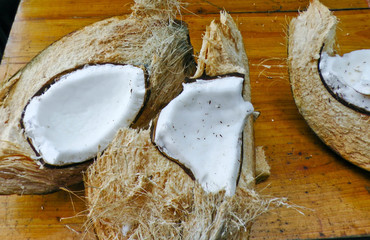 nougat coconut chopped nuts