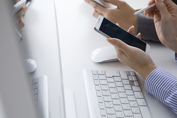 Women that use the touch pen