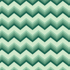 Green chevron pattern