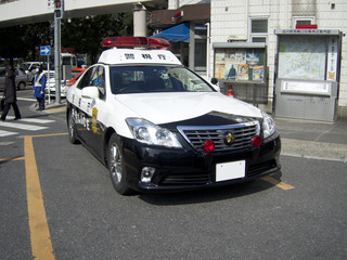 Obraz na płótnie Canvas 東京のパトカー