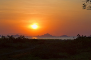 Sunset on Flores