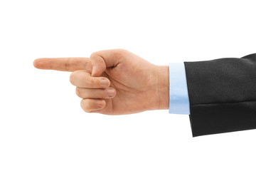 Pointing hand