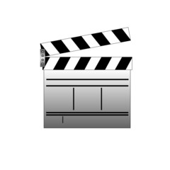 Cinema slate board