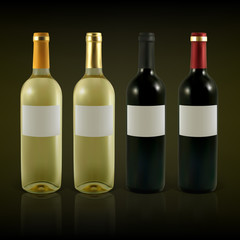 wine bottles