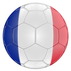 Fototapeta premium Soccer Ball France