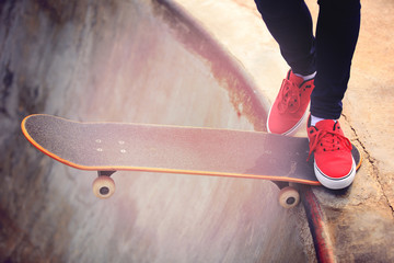 skateboarding legs  