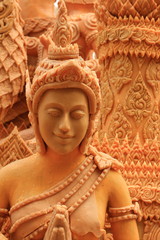 Candle festival in Thailand